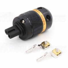 Viborg VF508r 6-19mm  Connector IEC C8 pure copper rhodium