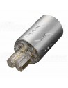 VIBORG VF512G connector IEC C13 Pure Copper Ø20mm GOLD
