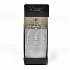 VIBORG VF512R connector IEC C13 Pure Copper  RHODIUM Ø20mm
