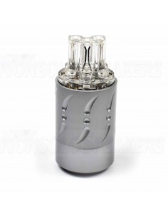 VIBORG VF512S connector IEC C13 Pure Copper  SILVER Ø20mm 2