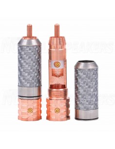 Viborg VR108 RCA connector - Pure Copper 10mm - Screw tightening (PAIR) 2