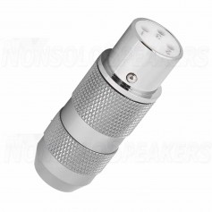 XF202R - XLR socket - Pure copper - Viborg Audio - Rhodium plated