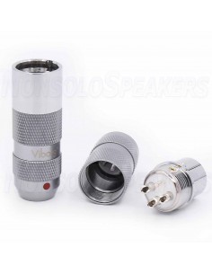 XF202R - XLR socket - Pure copper - Viborg Audio - Rhodium plated 2