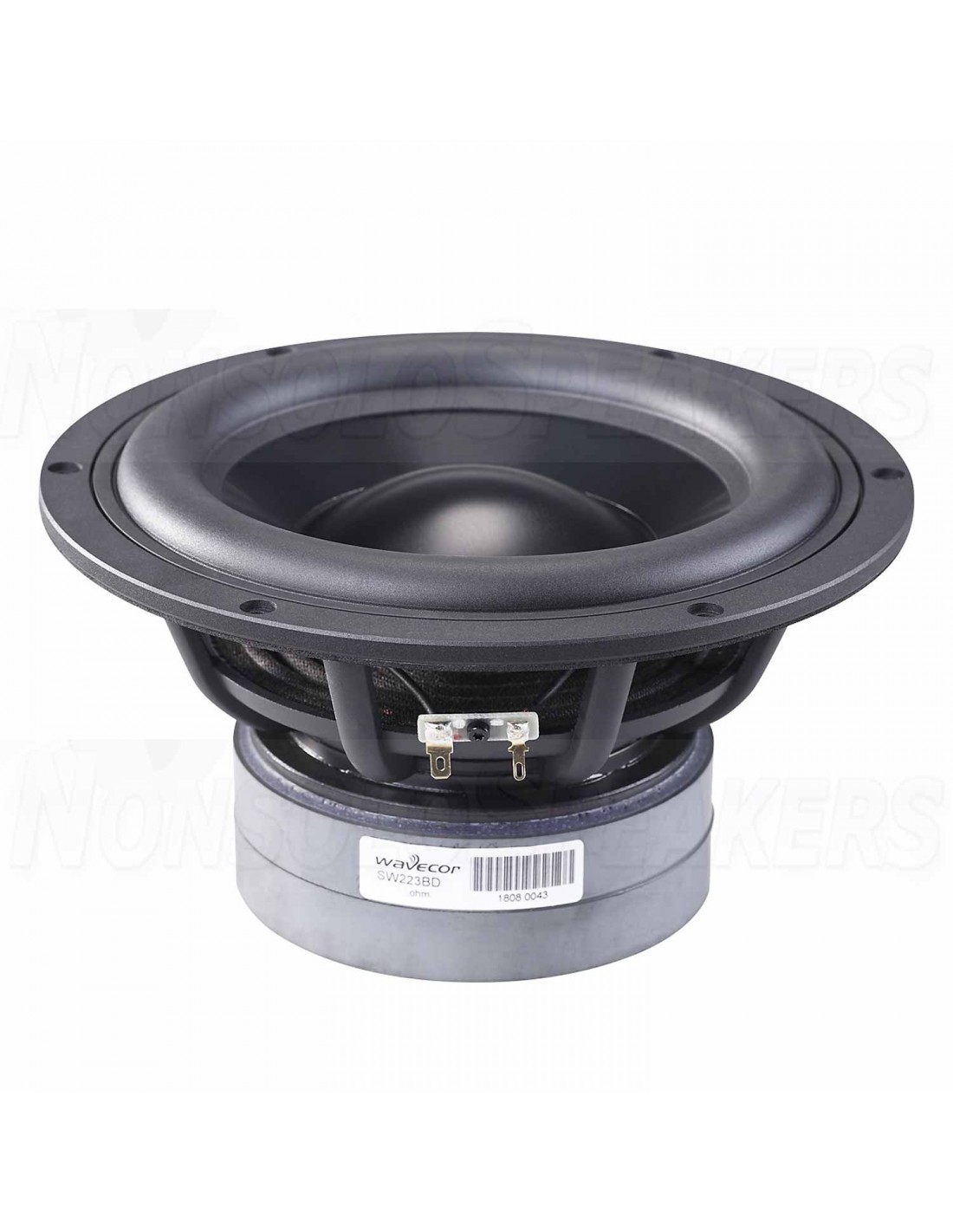 5" Extended Range Woofer Speakers.Whizzer Dual Cone.Home Audio.8ohm.PAIR 2 NEW 