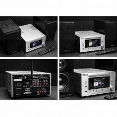 BLOCK MHF-900 Silver system CD, DAB +, amp, internet, bt