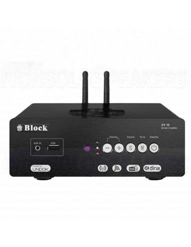 Block SV-10 smart amplifier with multi-room function