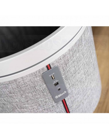 Block STOCKHOLM Bluetooth speaker table white