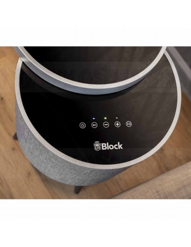 Block STOCKHOLM Bluetooth speaker table white