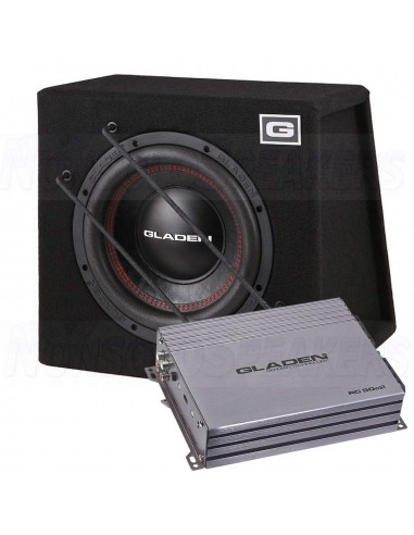 Gladen sub pack 8 RS-X 10 SB + RC 90c2