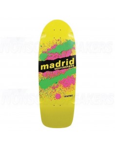 Madrid Marty Explosion Yellow - Old School Skateboard Deck