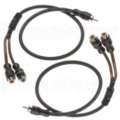 Gladen CH-ECO Y-FFM Y splitter RCA 1 Male 2 Female