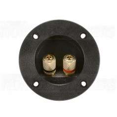 VS12 Round plate Wire Gold Terminal - screw Type Ø75 mm
