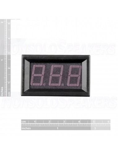VB3-30 - Built-in digital voltmeter Blue color - Vdc 3.2-30