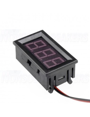 VB3-30 - Built-in digital voltmeter Blue color - Vdc 3.2-30