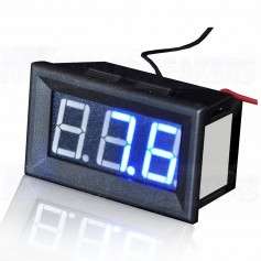VB3-30 - Built-in digital voltmeter Blue color - Vdc 3.2-30