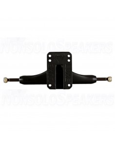 Luxe Lite Satin Hollow 180mm Truck - Matte Black 2