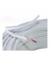 CVS10C - OFC speaker cable 2x1.0mm² - white sheath