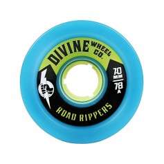 Divine Road Rippers "Thunder Hand" 70mm Wheels - White