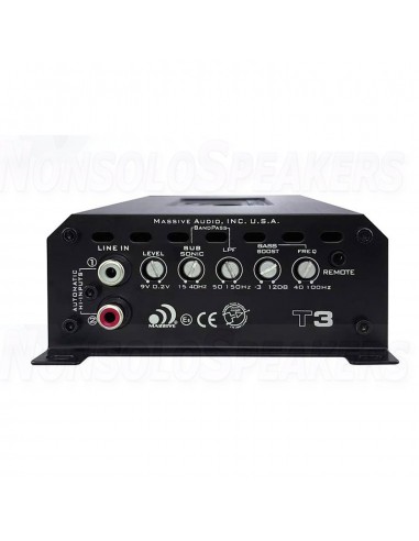 MASSIVE AUDIO T3 1400W RMS 1 OHM MONO