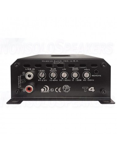MASSIVE AUDIO T4 2000 WATTS RMS 1 OHM