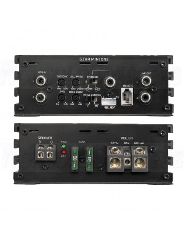 GROUND ZERO GZHA MINI ONE 1-channel class D amplifier