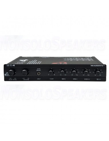 MASSIVE AUDIO EQ4 CAR AUDIO EQUALIZER