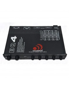 MASSIVE AUDIO EQ4 CAR AUDIO EQUALIZER 2