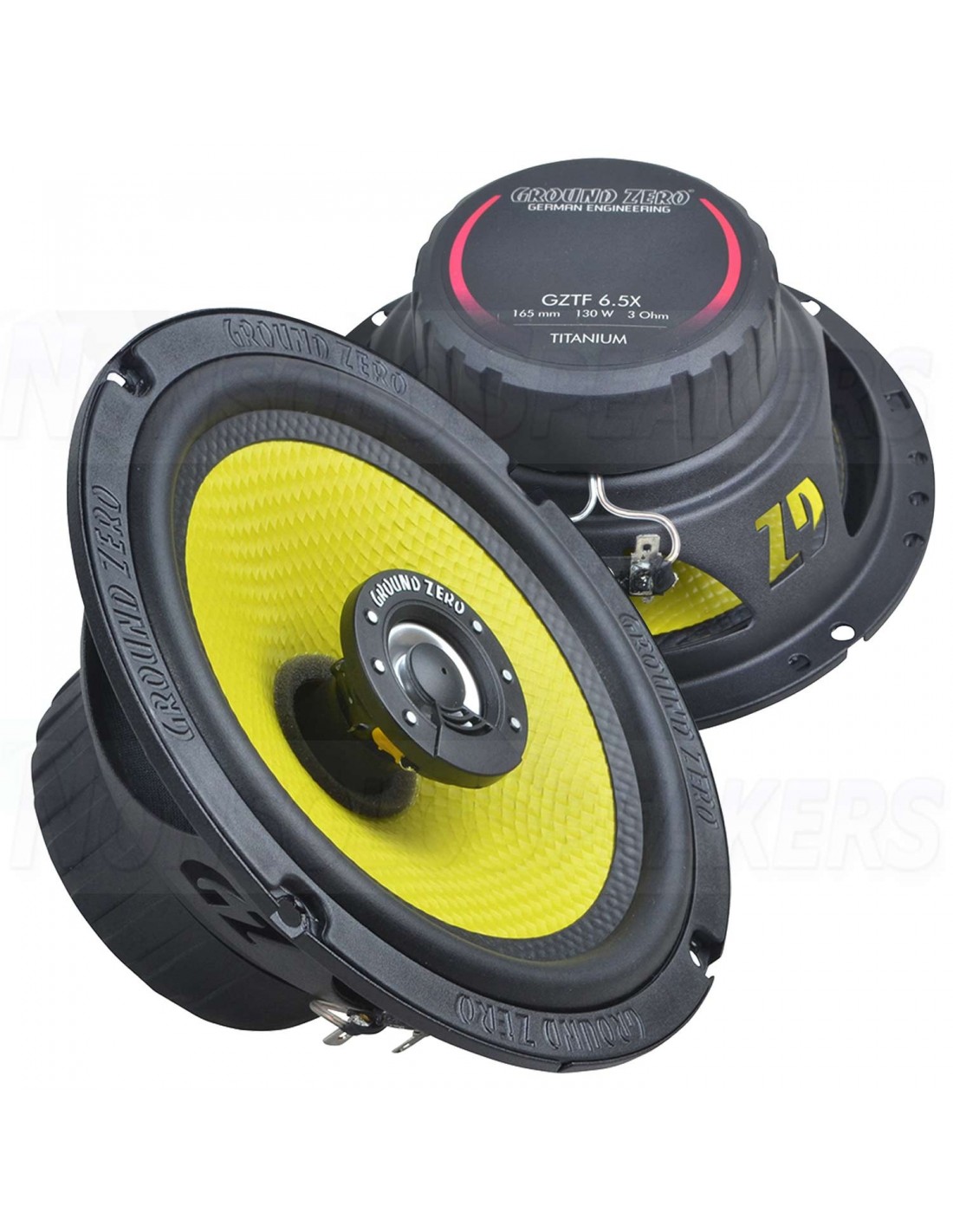 GROUND ZERO GZTF 6.5X 165 mm 2-way coaxial