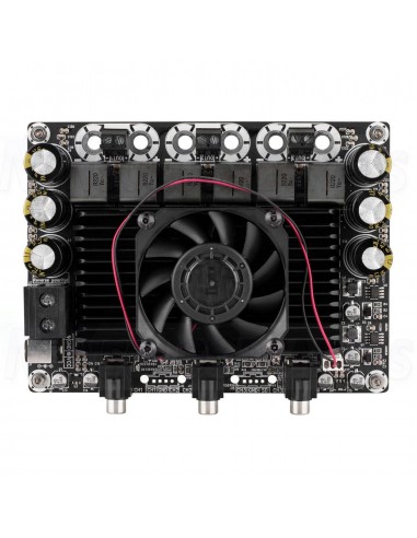 WONDOM AA-AB33312 - 2x200W + 1x400W@3ohm amplifier class D
