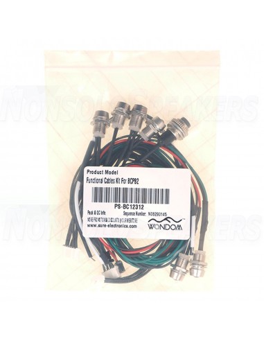 WONDOM PS-BC12312 - Cable kit for BCPB2 battery charger