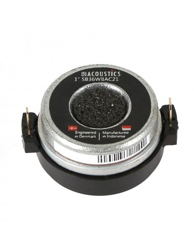 SB Acoustics SB36WBAC21-4  fullrange 4 ohm, 1 inch