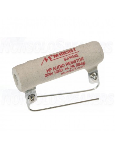 Mundorf M-Resist Supreme 20W 2% 0.1 to 33 ohm