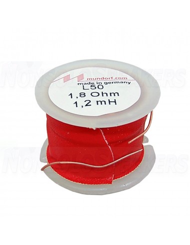 AirCore Coil Mundorf L50  0,10 to 4,7mH  0,36 to 3,9 Ohm