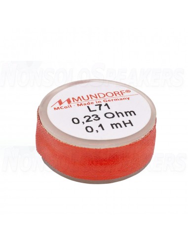 AirCore Coil Mundorf L71  0,050 to 27,0 mH  0,19 to 6,0 OHM