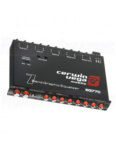 Cerwin-Vega EQ-770 7 band equalizer