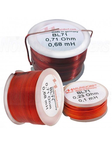 Mundorf BL71 Air Core coil 0,012 to 27mH 0,012 to 6,4 Ohm