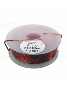 Mundorf BL100 Air Core coil 0,022 to 15,0mH - 0,10 to 2,6ohm 2