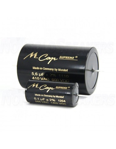 Mundorf MCap Supreme 0.10 to 22,0uF- 600V or 1400V 2% axial