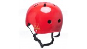 Alk13 Krypton Glossy Helmet Red/Gold