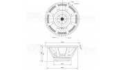SB Audience ROSSO-21SW800, 8 ohm, 21 inch