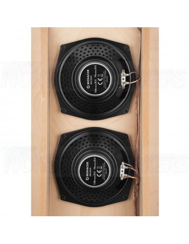 Monacor KATANA-M1  2-way speaker kit + crossover
