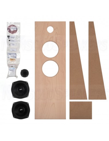 Monacor KATANA-M1  2-way speaker kit + crossover