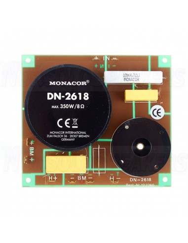 MONACOR DN-2618 2-way crossover  8 Ω