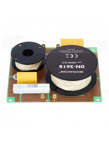 MONACOR DN-2618 2-way crossover  8 Ω