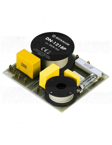 MONACOR DN-1218P  2-way crossover  8 Ω  hi-fi and PA