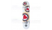 Heart Supply Logo Complete Skateboard Orbit White 7.75"