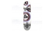 Heart Supply Orbit Logo Complete Skateboard White 8"