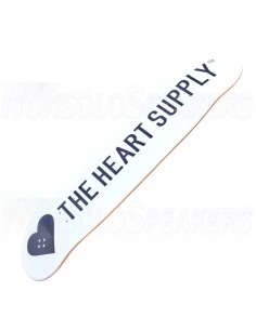 Heart Supply Strong Skateboard Deck White 8" 2