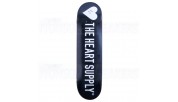 Heart Supply Strong Skateboard Deck Black 8.25"