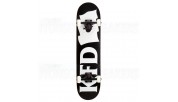 KFD Young Gunz Complete Skateboard Flagship V2 Black 8"